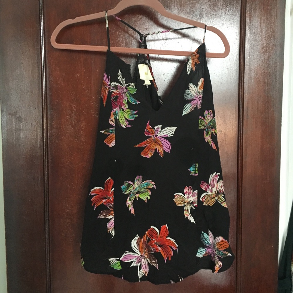 Anthropologie Silk Tank